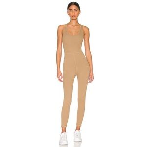 Fp Movement by Free People Jumpsuit Beige Free Throw Strappy